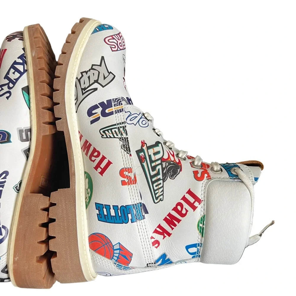Timberland NBA Mitchell & Ness x NBA “East Meets West” Premium Size 9.5 … - Picture 7 of 15
